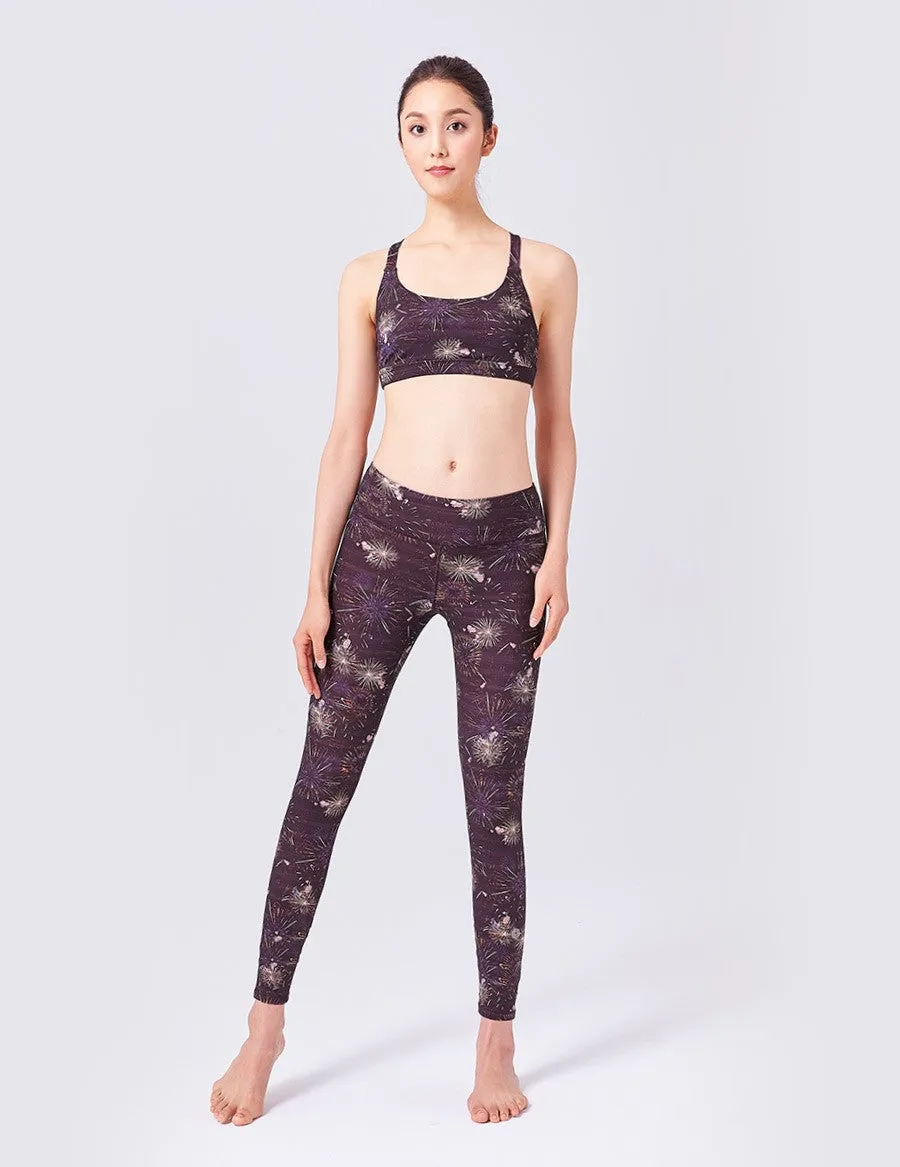 easyoga LA-VEDA Twiggy Core Pants1 - F68 Firework Festival