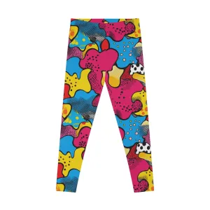 Electric Eclectic Stretchy Leggings for Active Lifestyle & Everyday Comfort