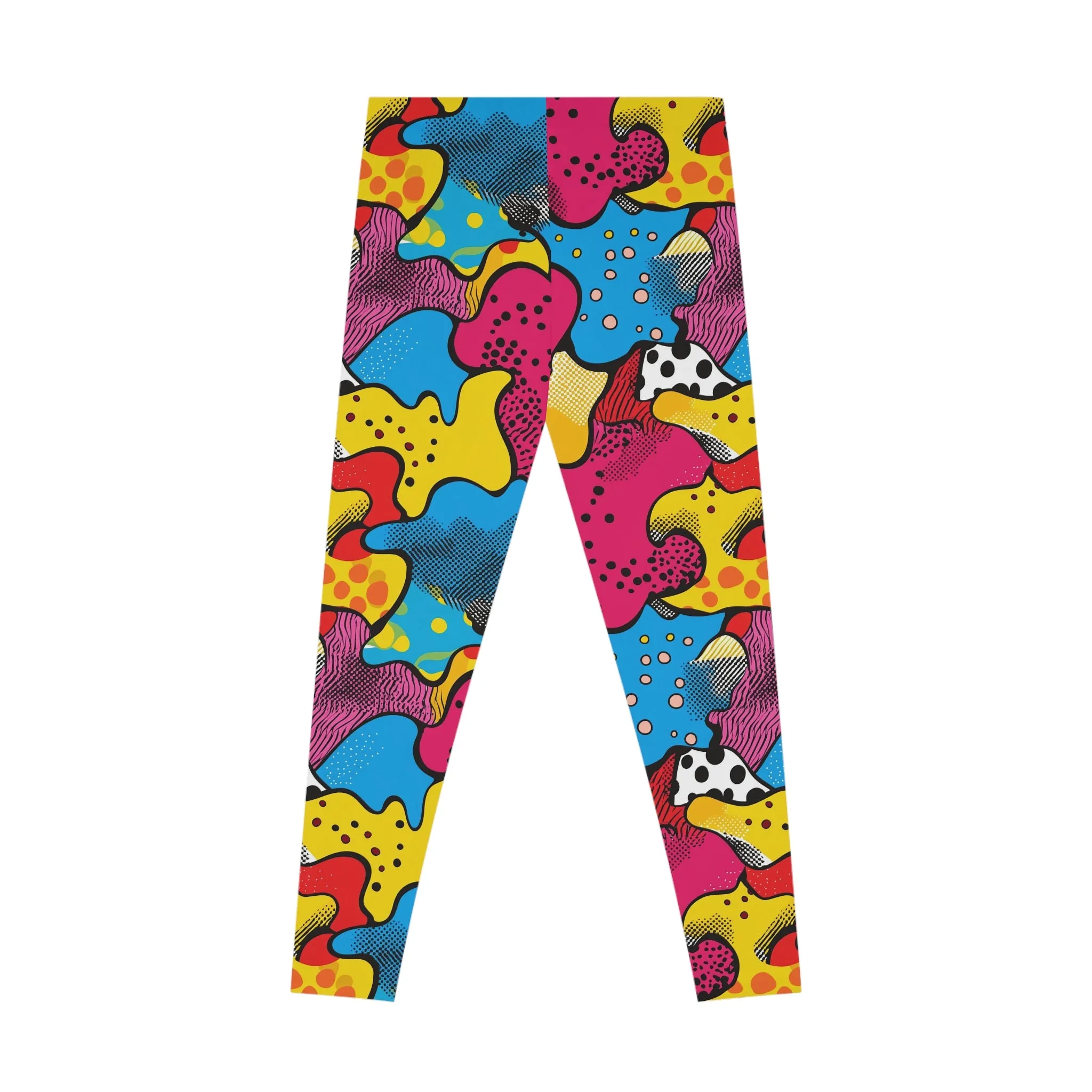 Electric Eclectic Stretchy Leggings for Active Lifestyle & Everyday Comfort