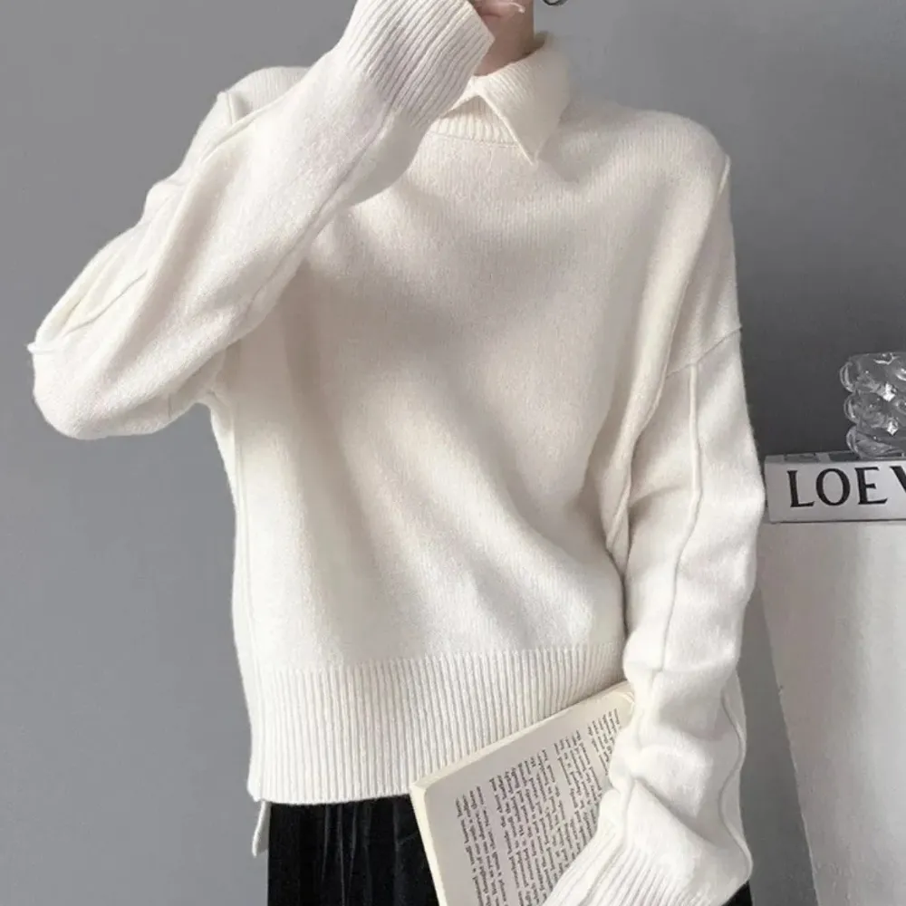 Elegant Kayla Crochet Sweater for Women