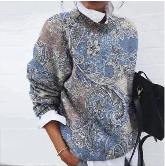 Elsie - floral sweater