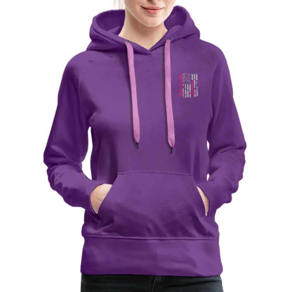 Emergency Nurse Flag Women’s Premium Hoodie (CK1823)