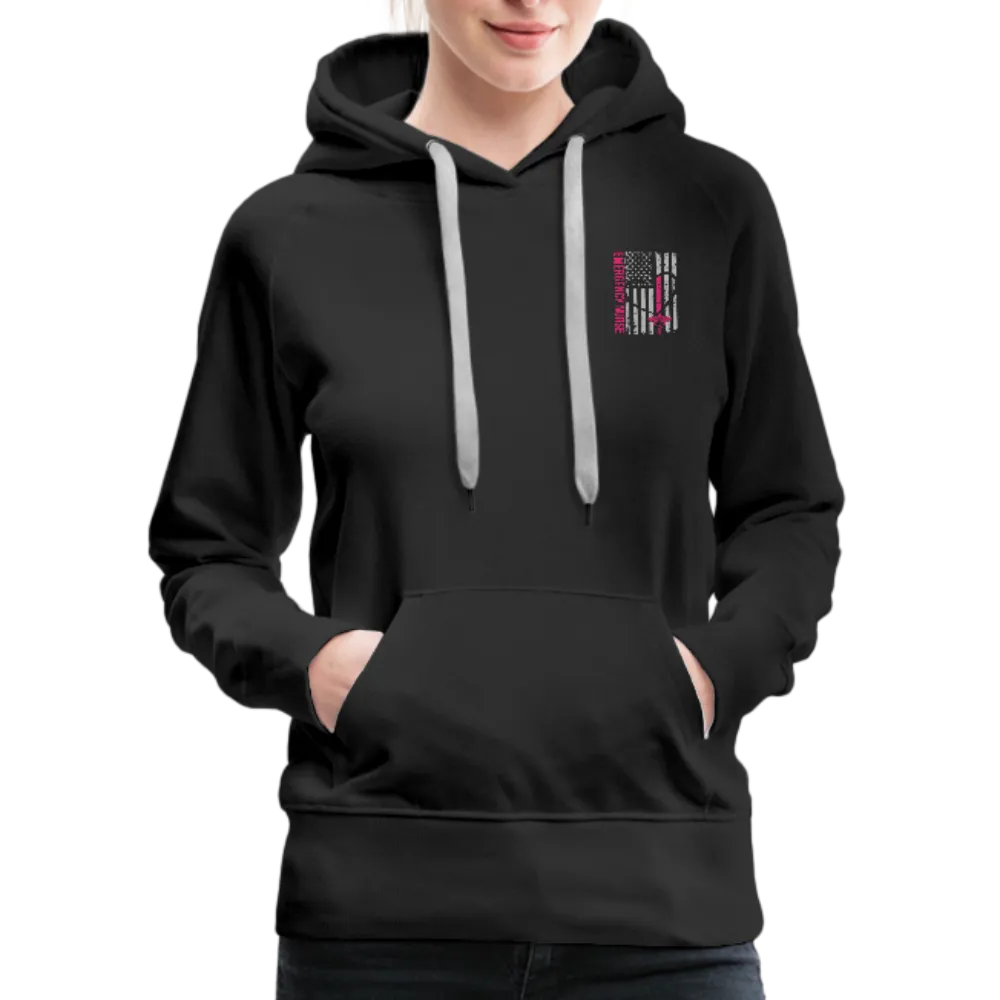 Emergency Nurse Flag Women’s Premium Hoodie (CK1823)