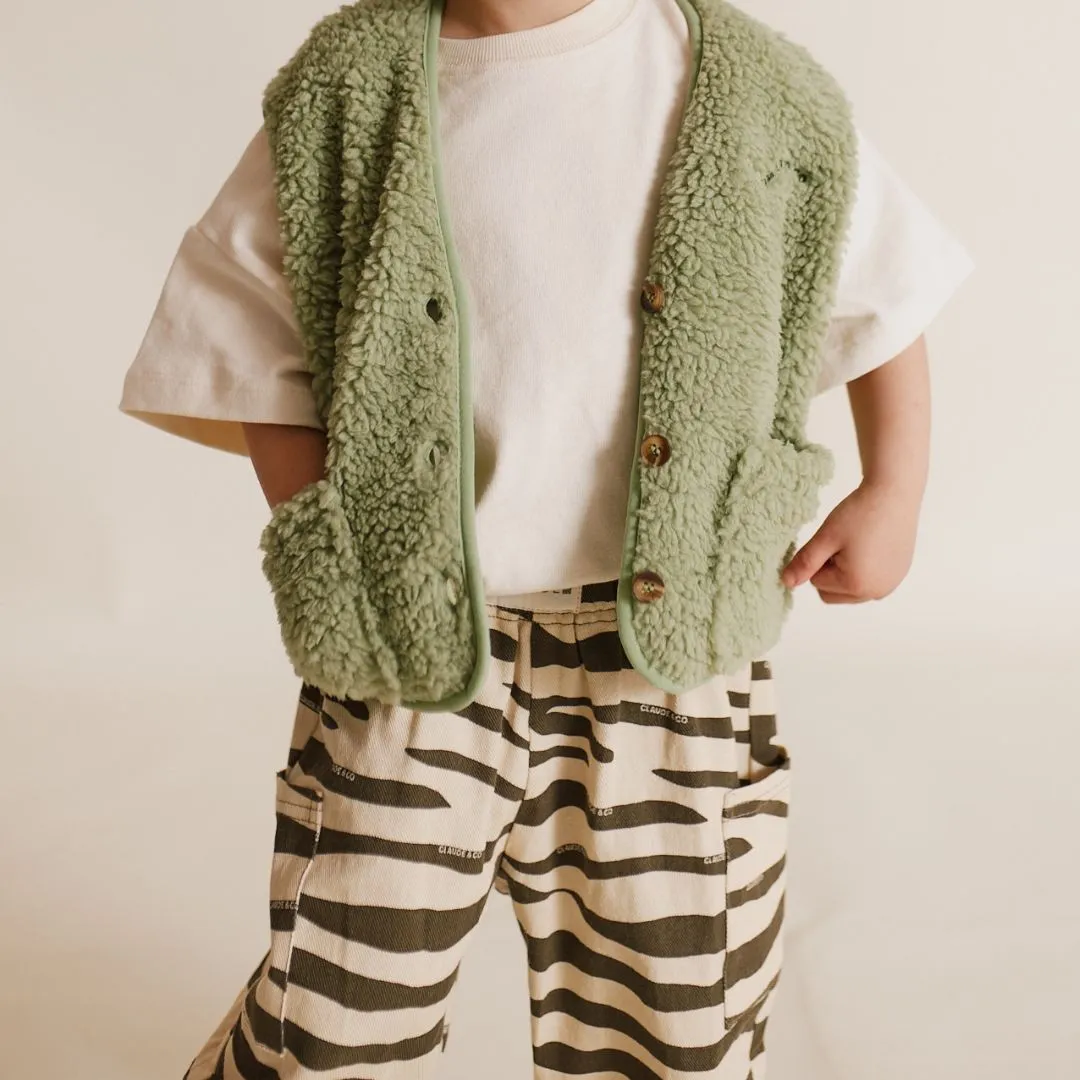Emerson Zebra Printed Trouser