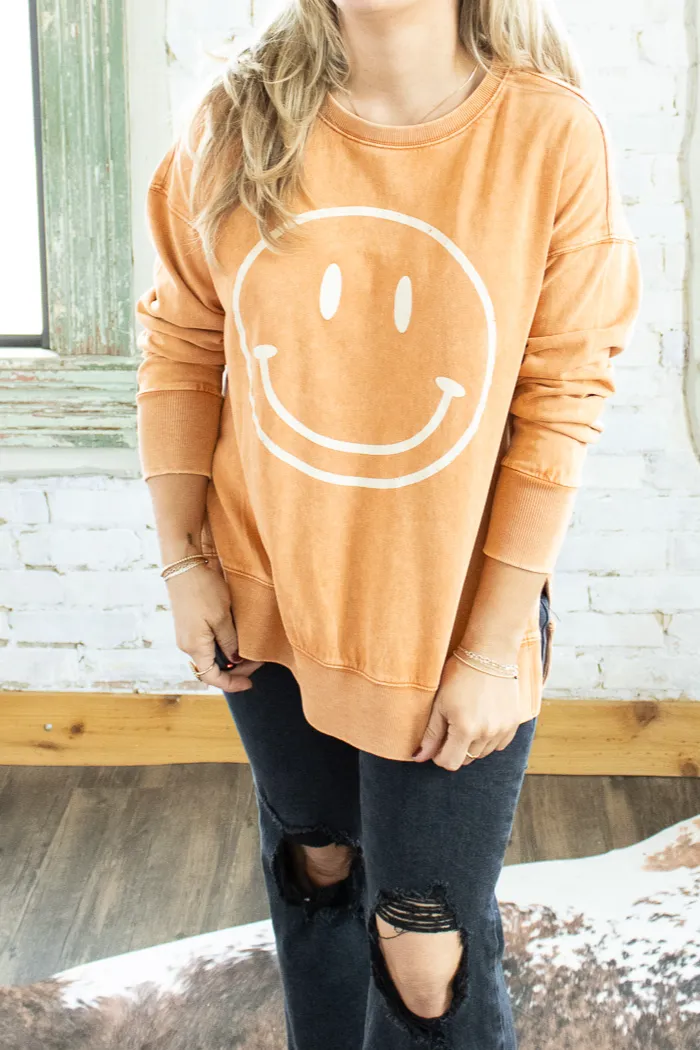 Estella Happy Crewneck Sweater