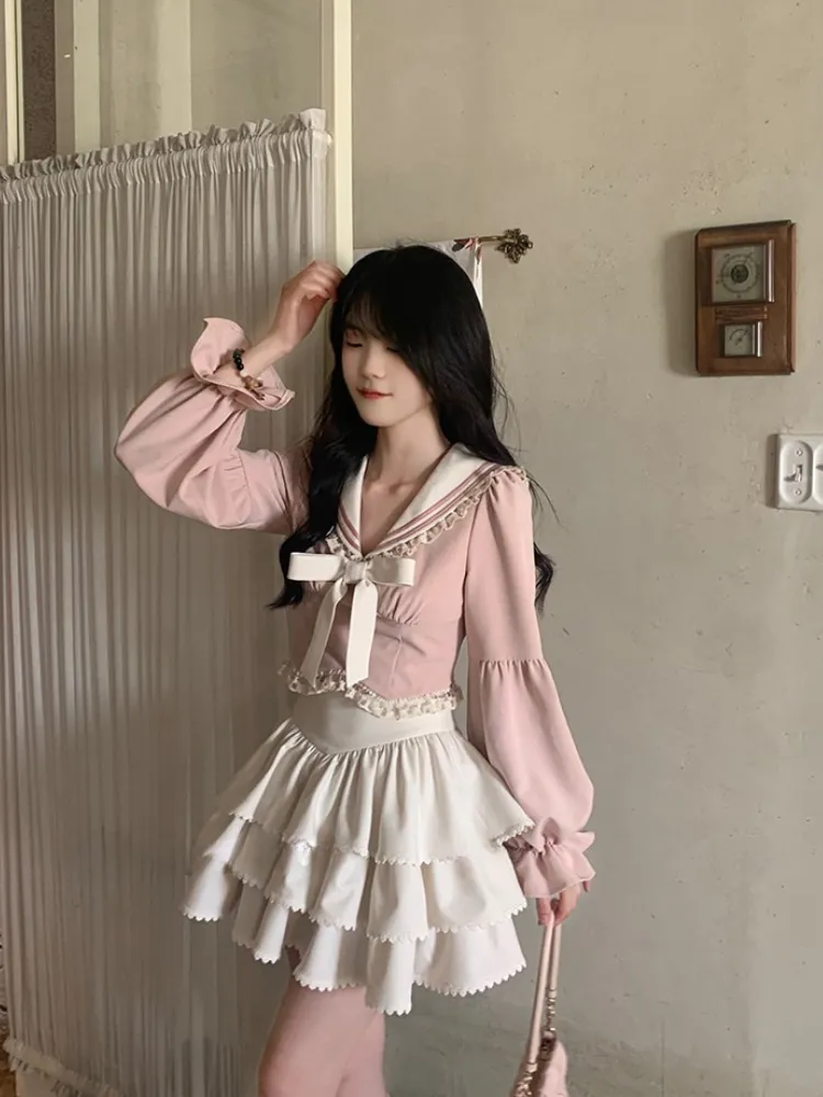 Ethereal Layered Ruffle Skirt