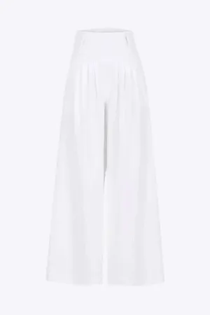 Eugenia - Elegant High Waist Woman's Wide Leg Trousers