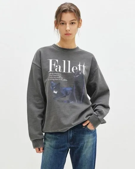 Fallett Deux Nero Sweatshirt Charcoal