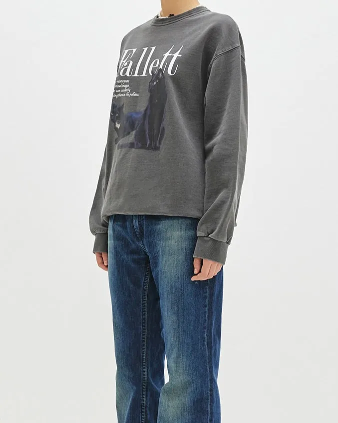 Fallett Deux Nero Sweatshirt Charcoal