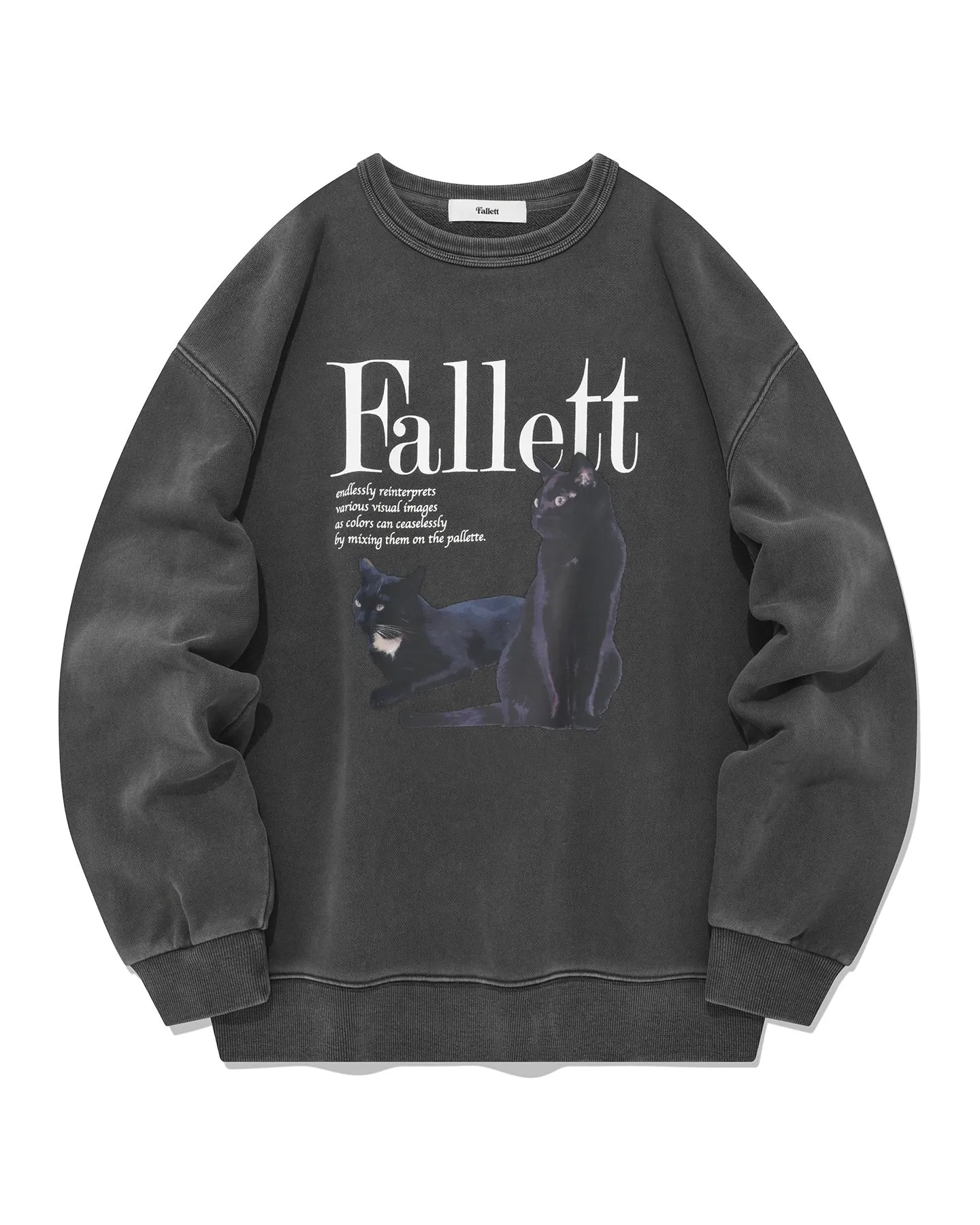 Fallett Deux Nero Sweatshirt Charcoal