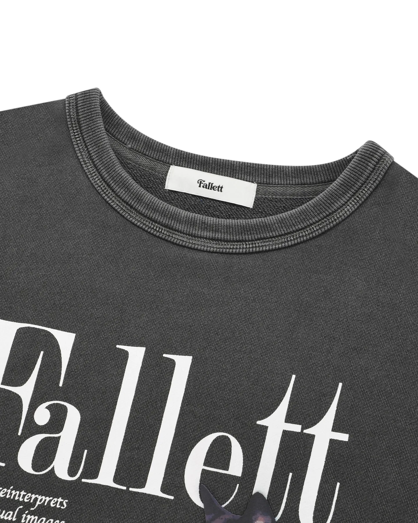 Fallett Deux Nero Sweatshirt Charcoal