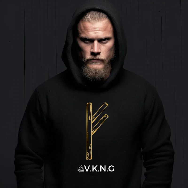 Fehu Rune V.K.N.G™ Hoodie