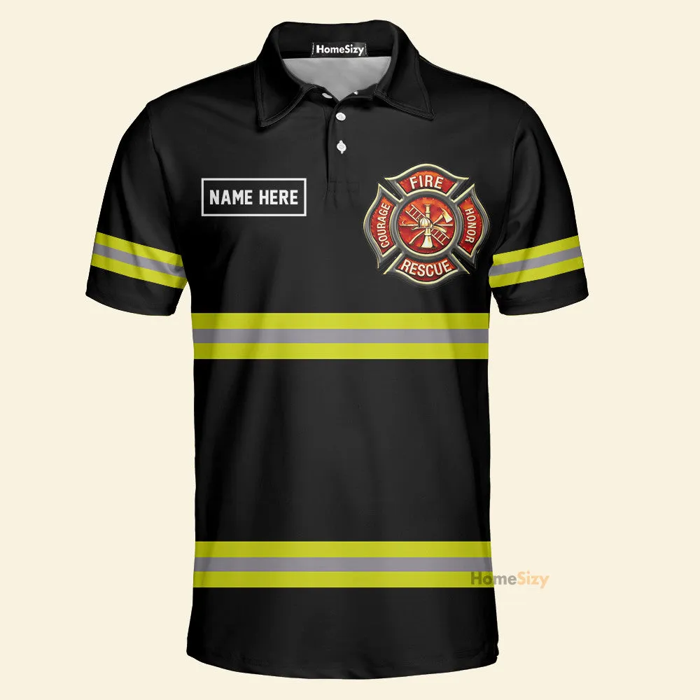 FireFighter Polo Shirts T-Shirt Short Sleeve HD03584