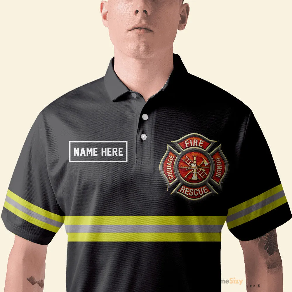 FireFighter Polo Shirts T-Shirt Short Sleeve HD03584