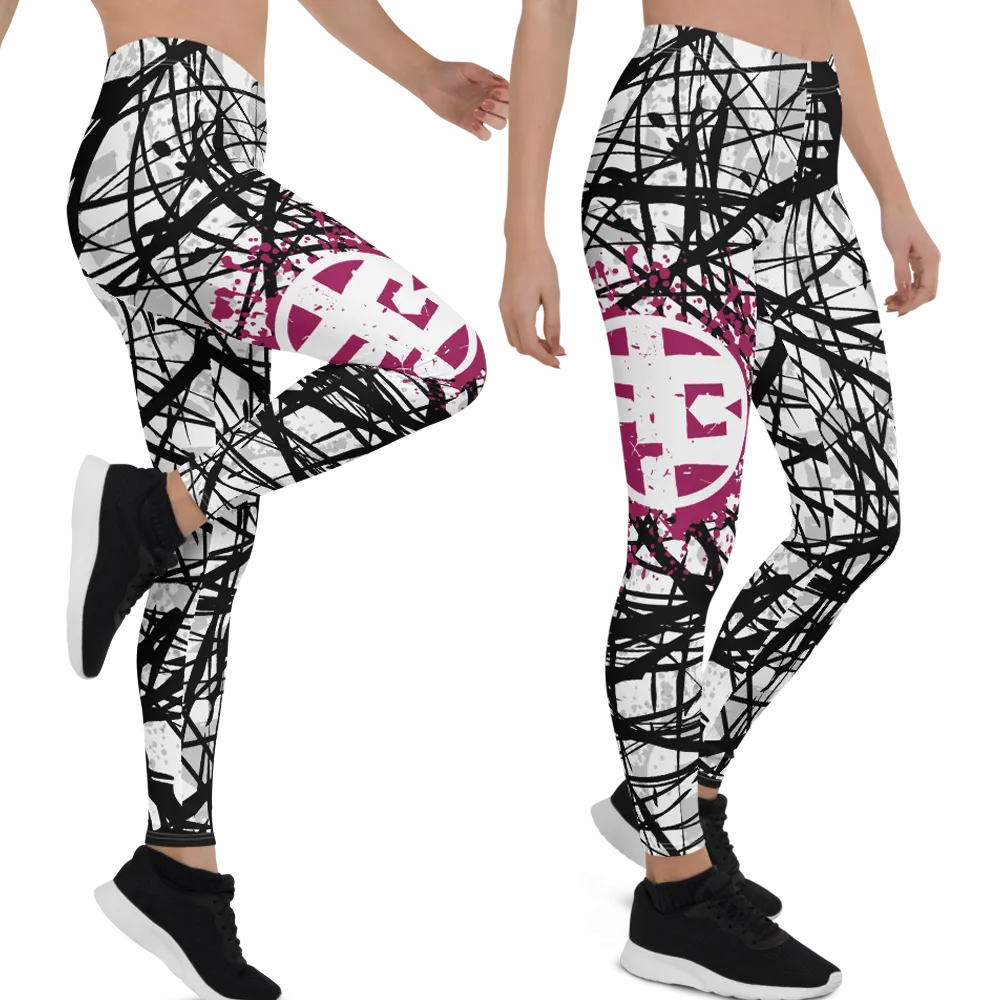 Fit Bitch - Leggings - ZZ Stripes