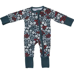Floral Ribbed Bamboo Sleeper