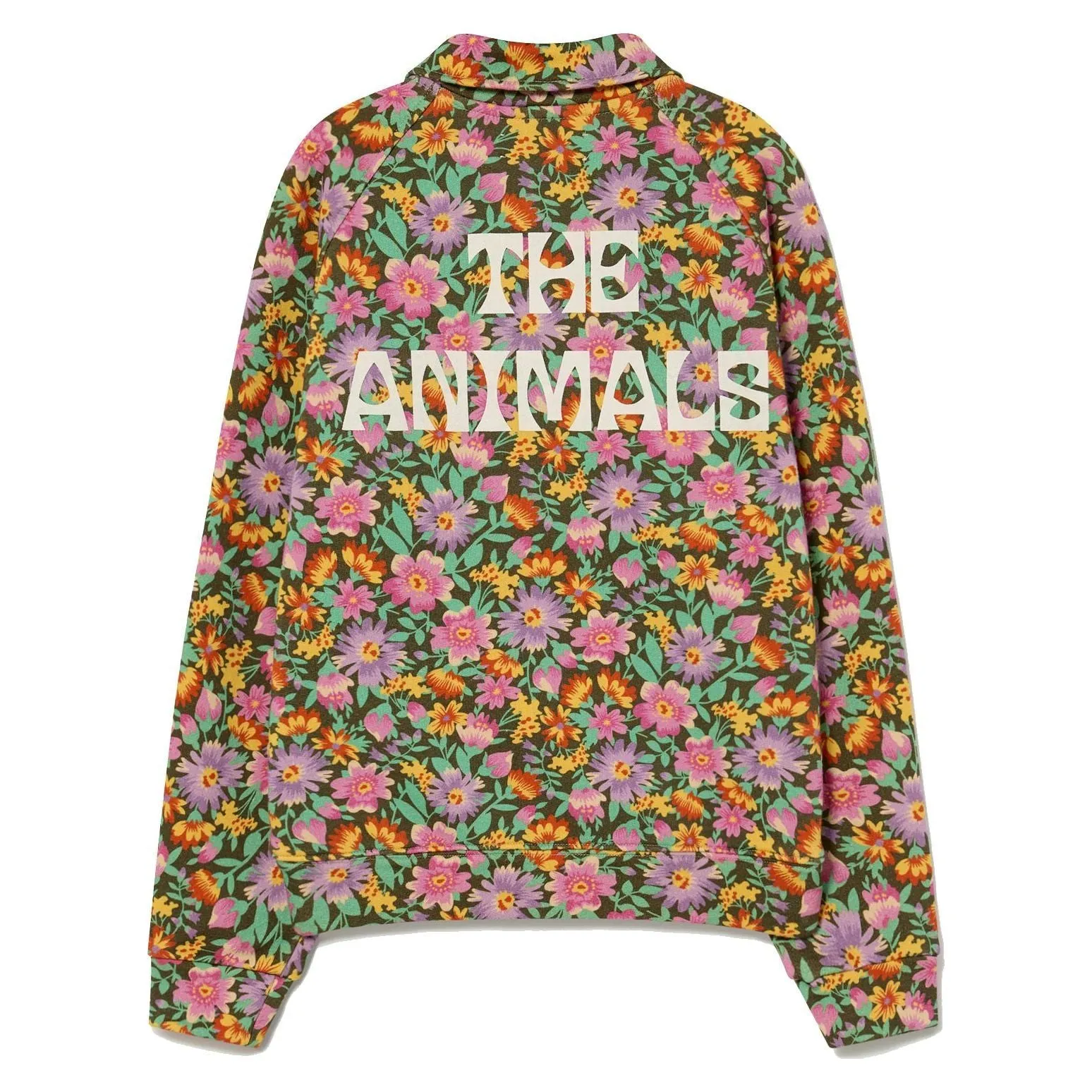 Flowers Beige Seahorse Sweatshirt