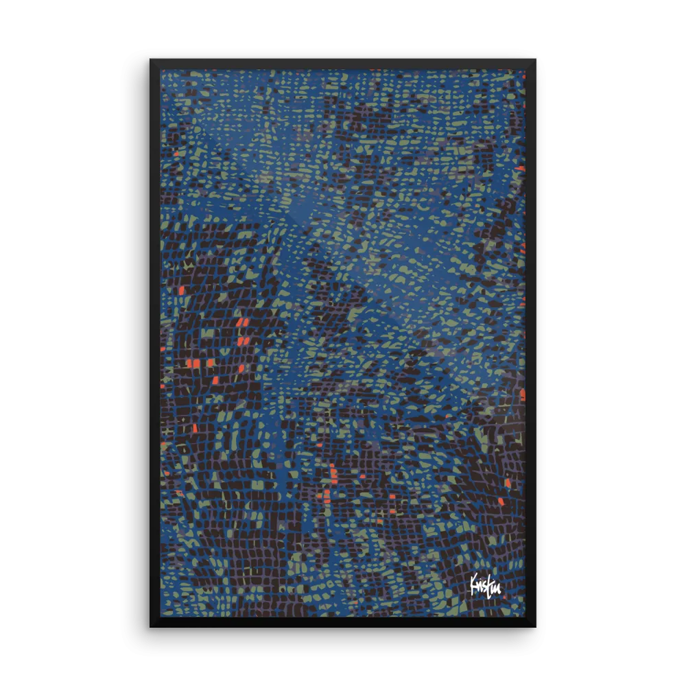 Framed Art Print : Stitches