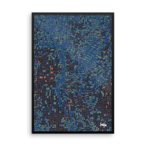 Framed Art Print : Stitches