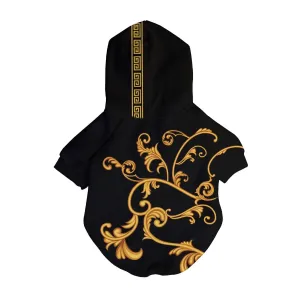 Fresh Pawz Baroque Leaves Hoodie