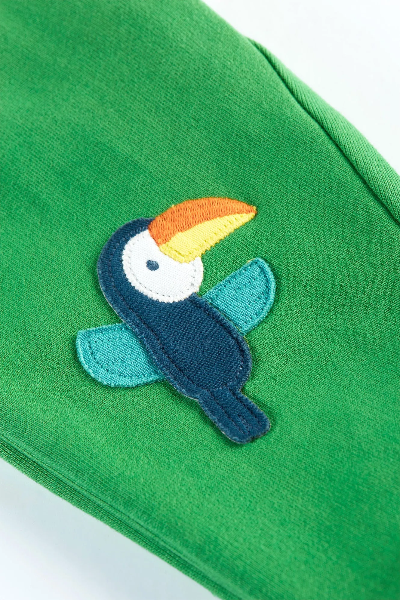 Frugi Infant Crawlers Om1ge Toucan Elephant