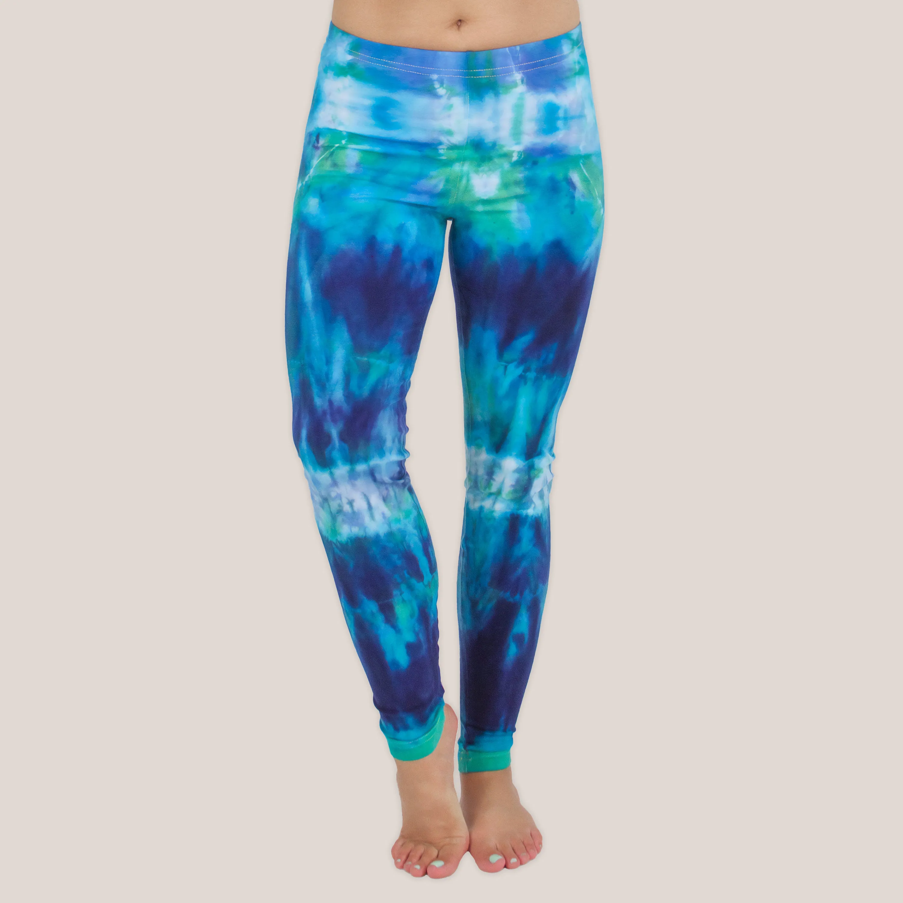 Galapagos Islands Tie Dye Yoga Leggings