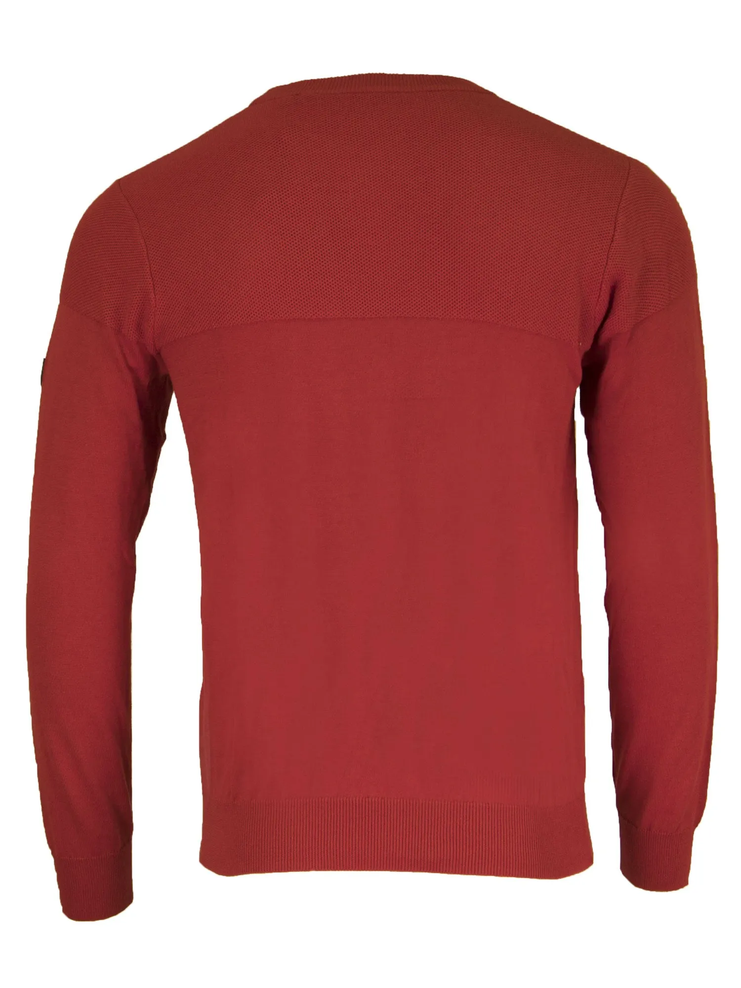 GANT Men's Clear Red O1 Tech Prep Texture Crew 81240 $145 NWT