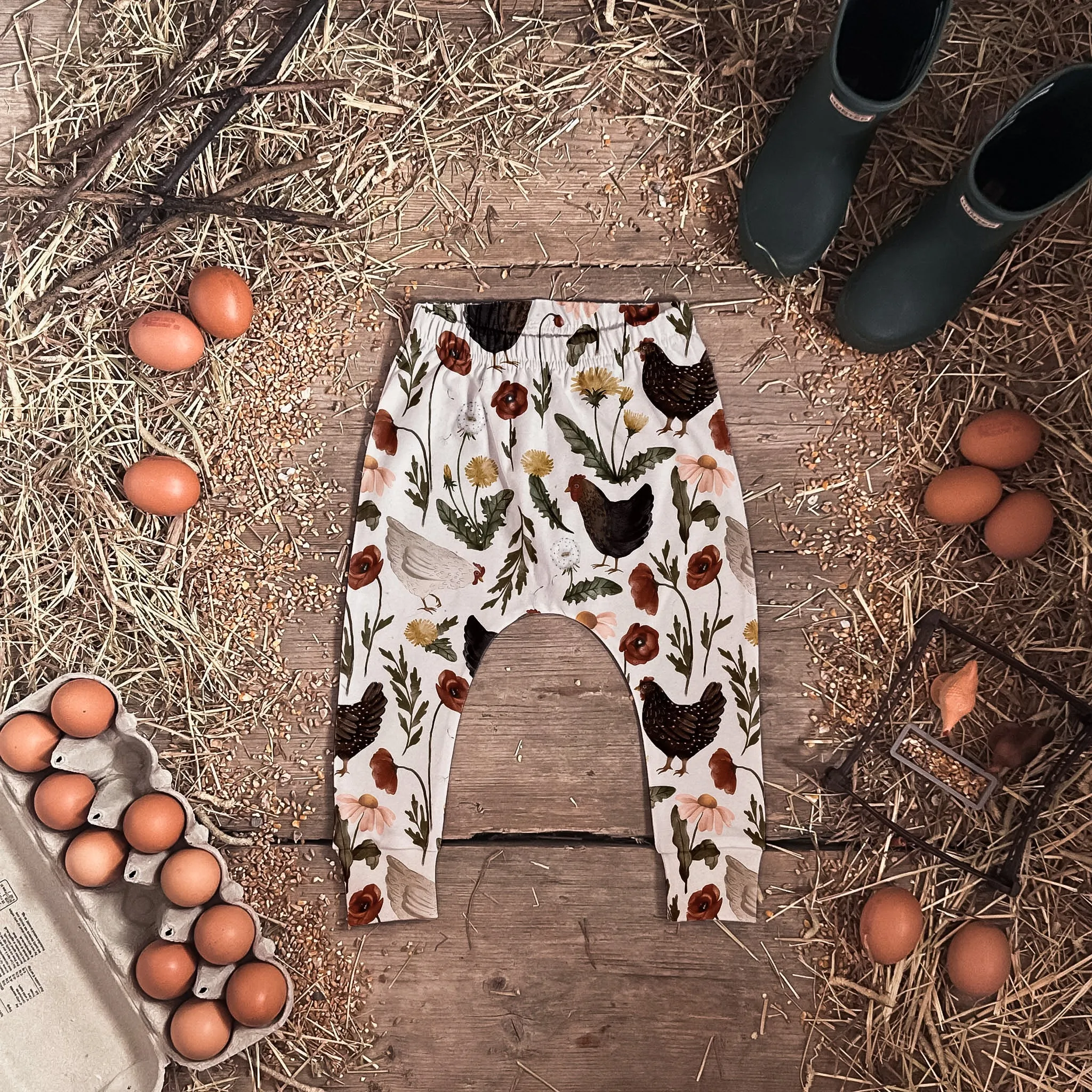 Garden Chickens Slim Harems
