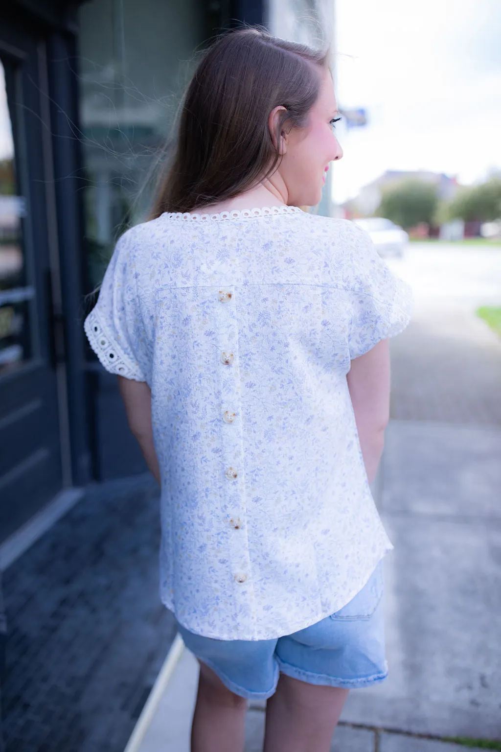 Garden Delight Floral Top