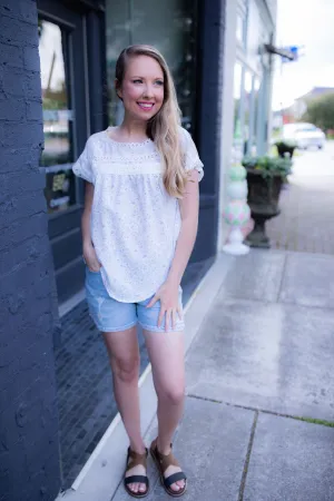 Garden Delight Floral Top