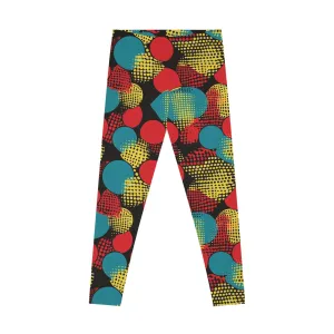Geometric Hype Stretchy Leggings for Active Lifestyle & Everyday Comfort