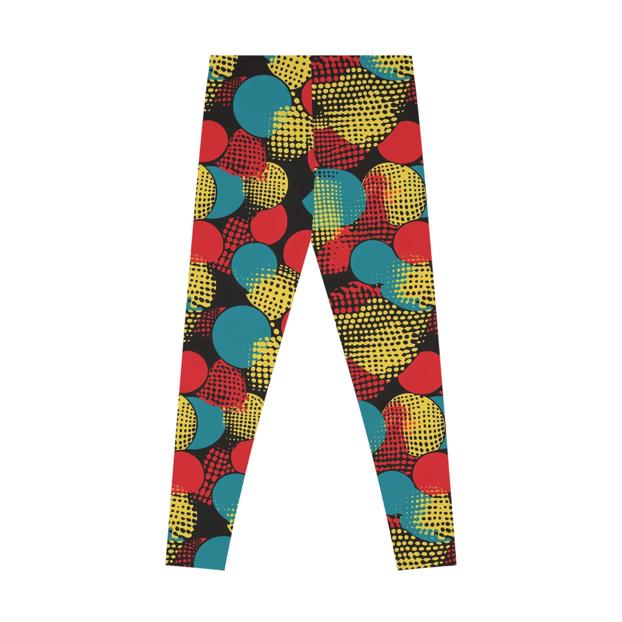 Geometric Hype Stretchy Leggings for Active Lifestyle & Everyday Comfort