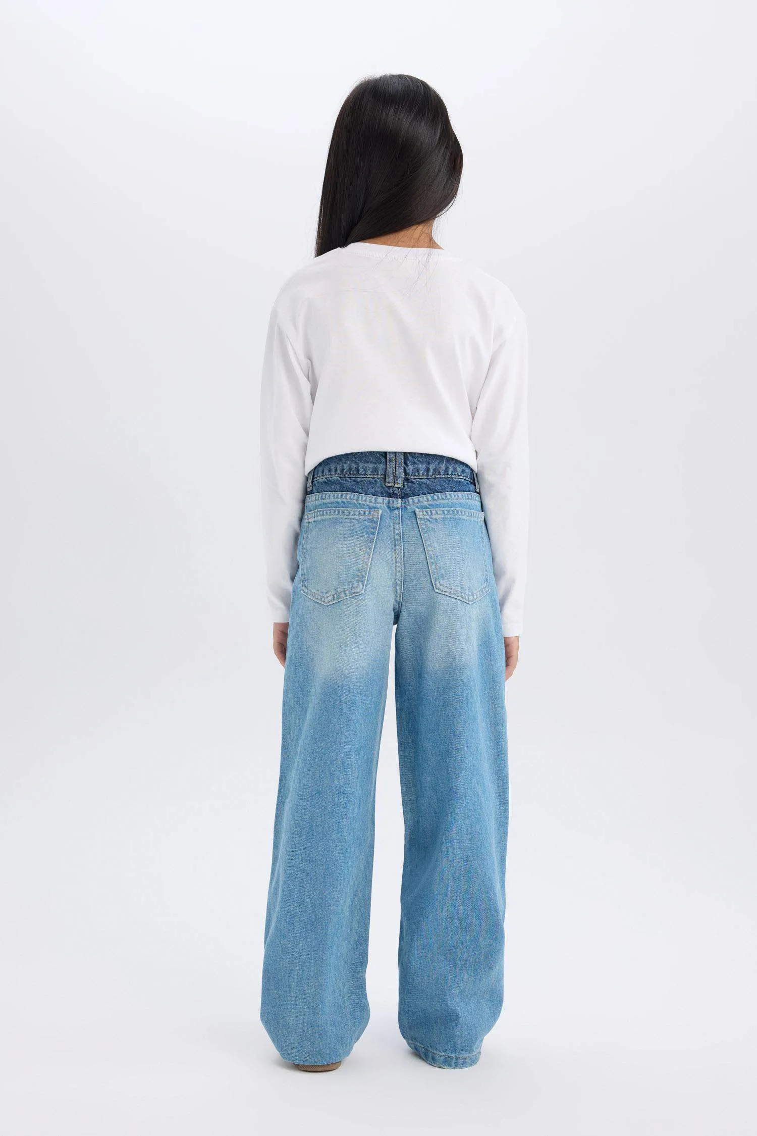 Girl Wide Leg Jeans