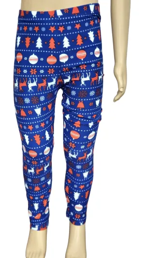 Girls Christmas Themed Leggings