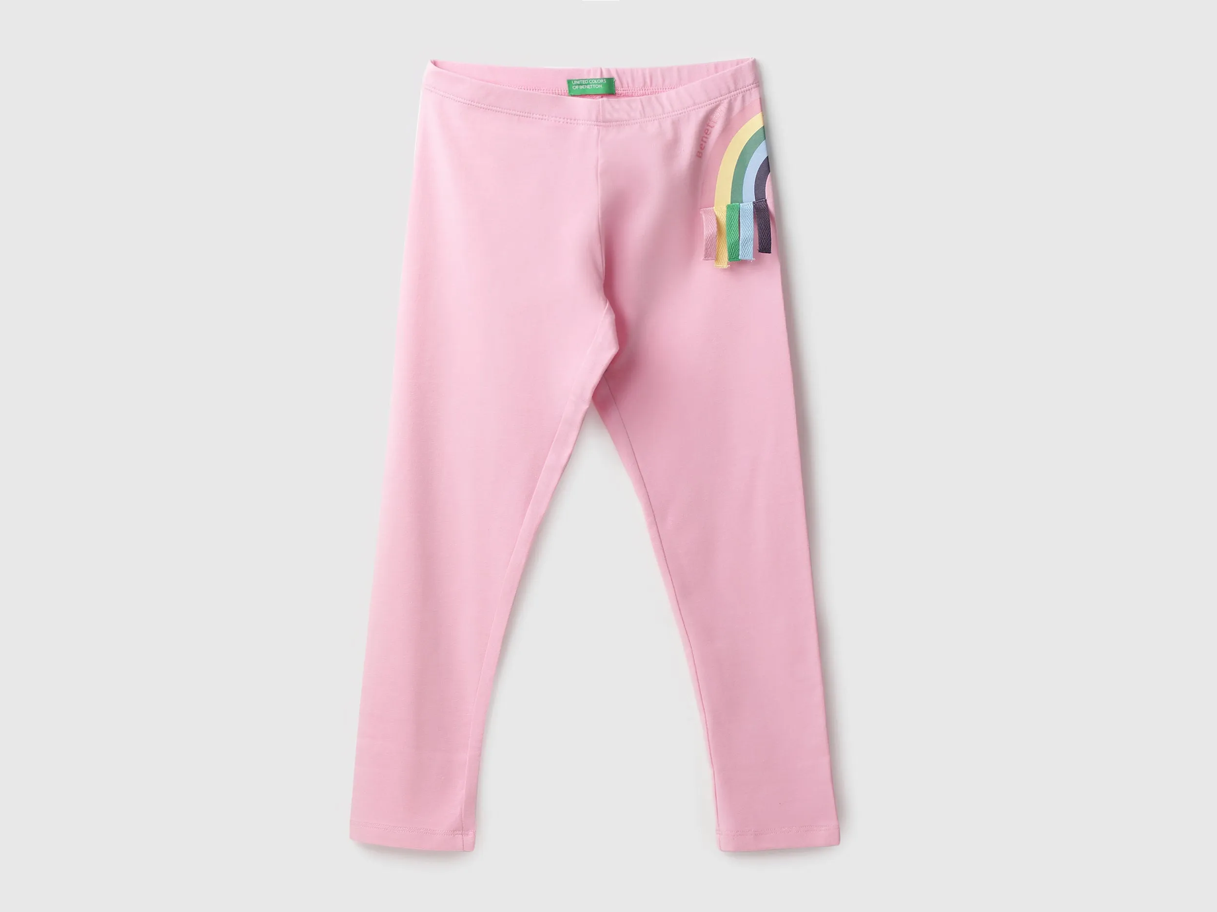 Girls Printed Regular Fit Leggings