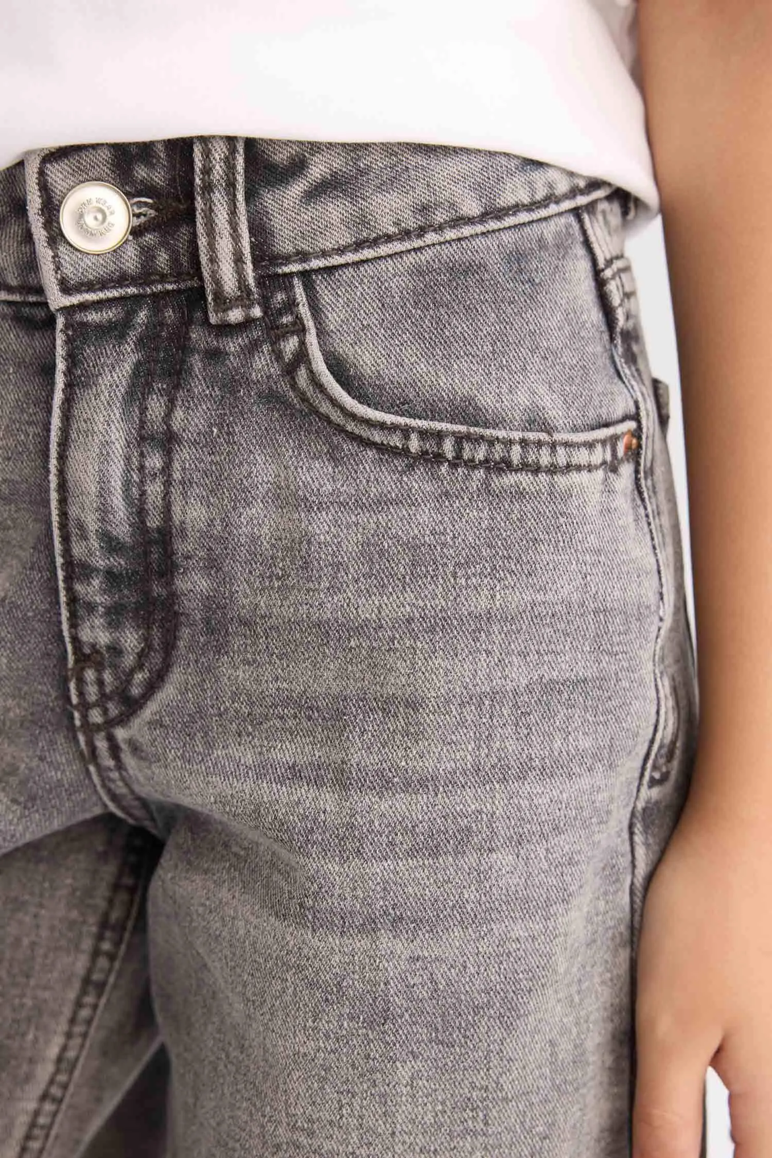 Girls Wide Legs Jean Pants