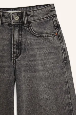 Girls Wide Legs Jean Pants