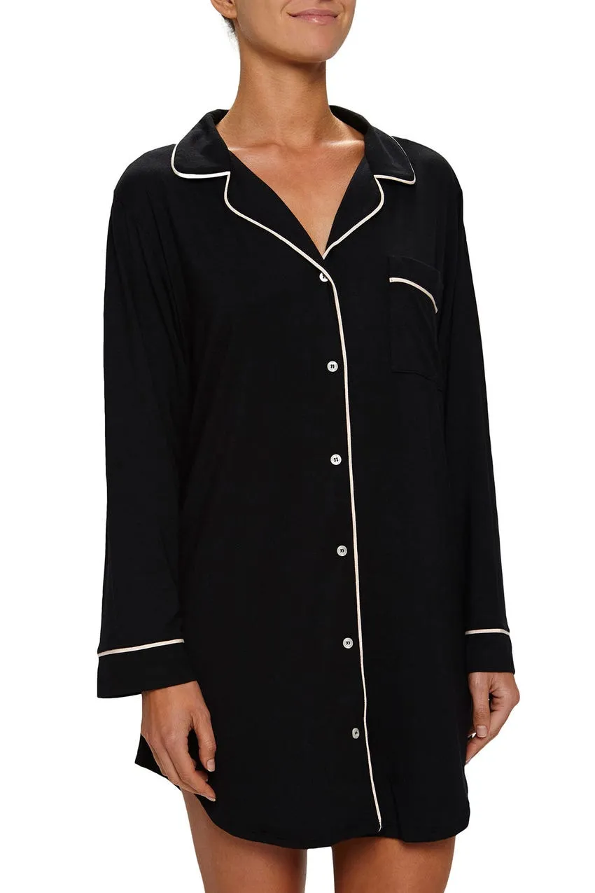 Gisele Black/Sorbet Sleepshirt