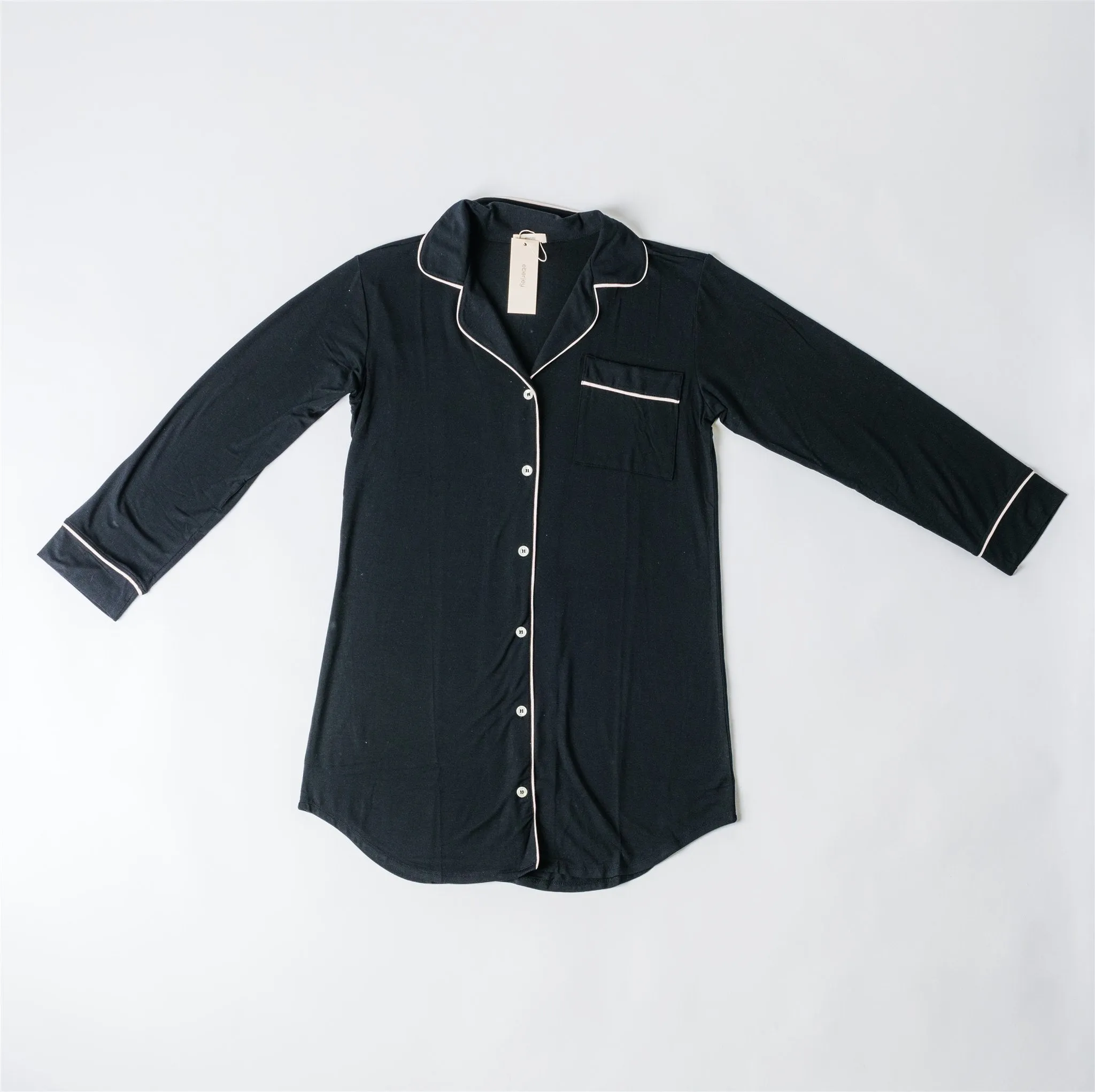 Gisele Black/Sorbet Sleepshirt