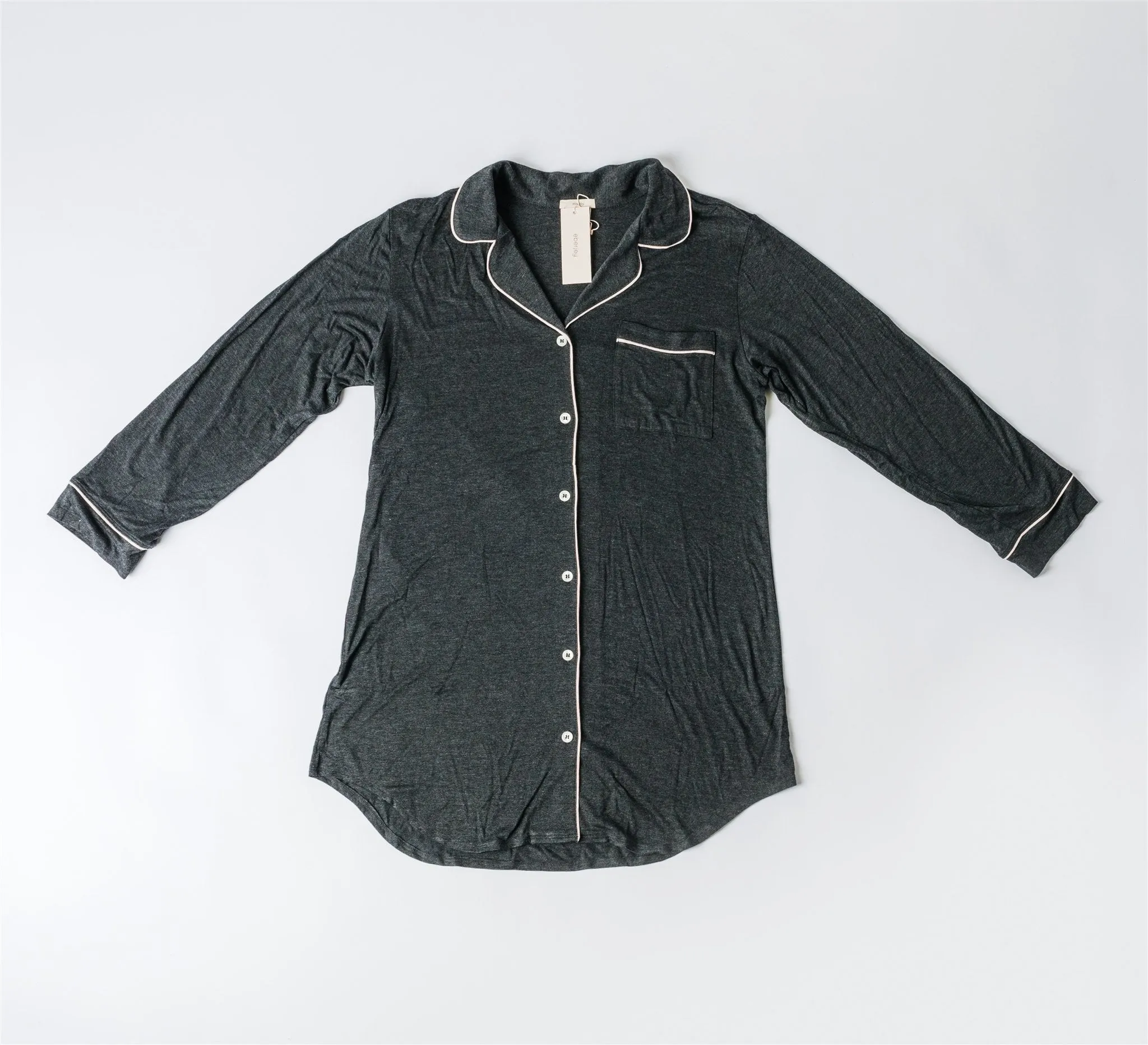 Gisele Charcoal/Sorbet Sleepshirt