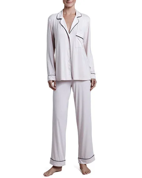 Gisele Sorbet/Black Long Sleeve Pant Set