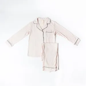 Gisele Sorbet/Black Long Sleeve Pant Set