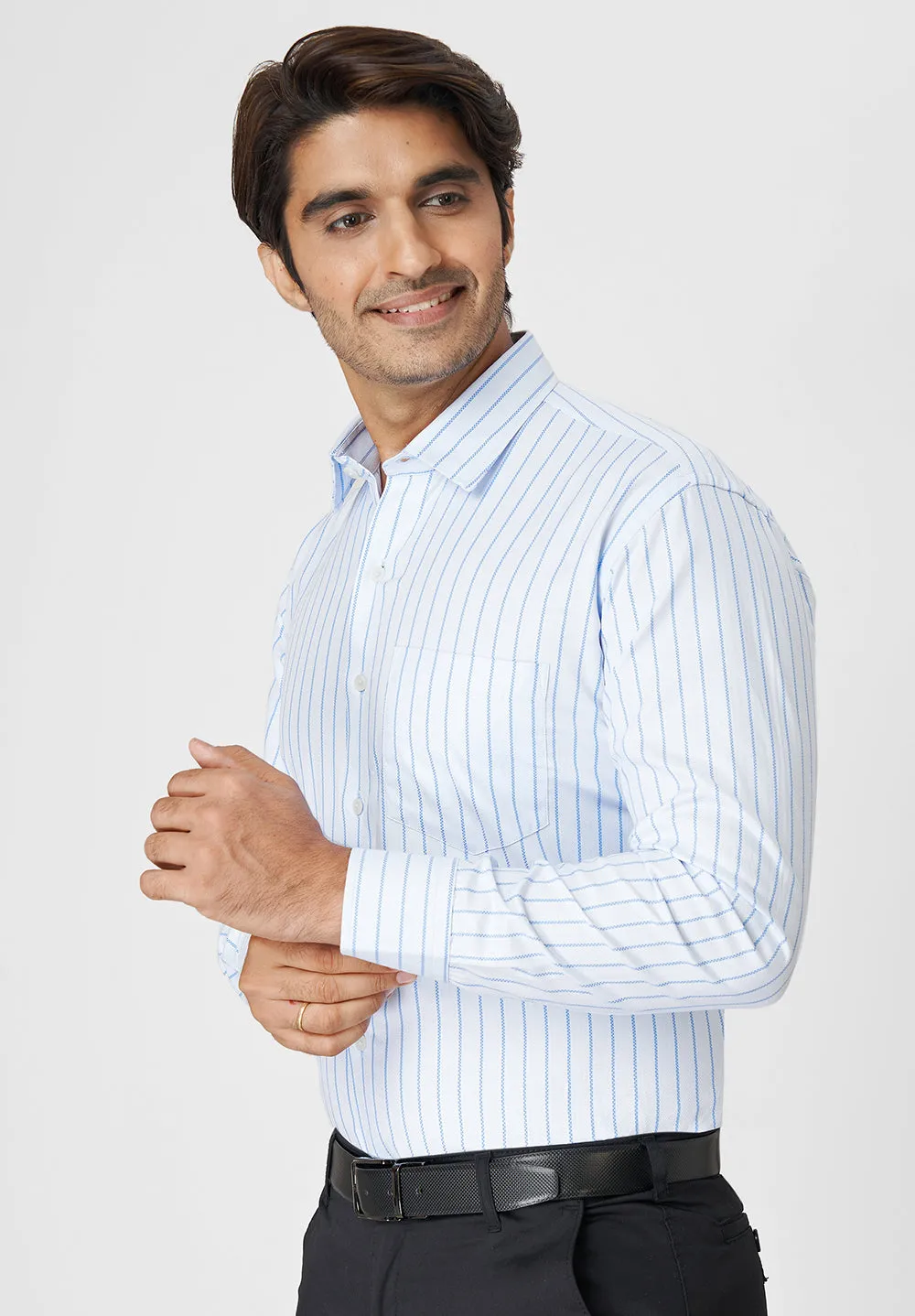 Giza Pure Cotton Formal-Regular Fit Shirt - 40699