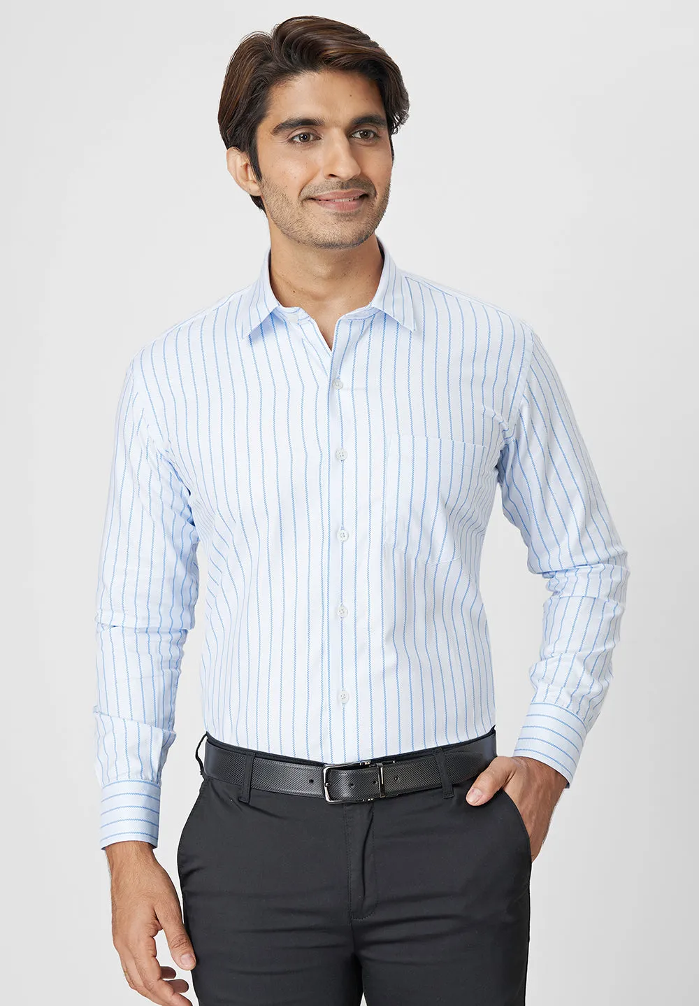 Giza Pure Cotton Formal-Regular Fit Shirt - 40699