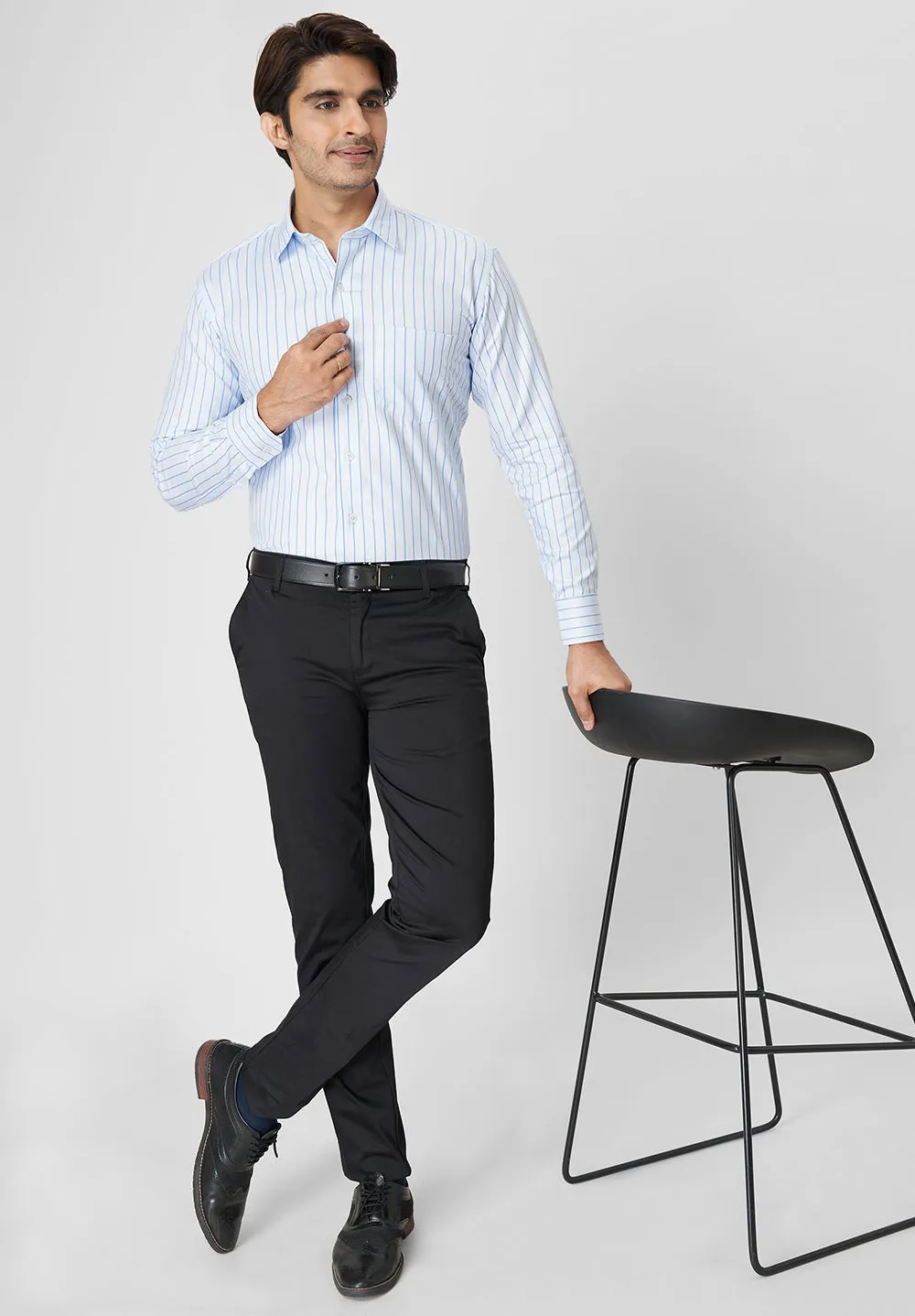 Giza Pure Cotton Formal-Regular Fit Shirt - 40699