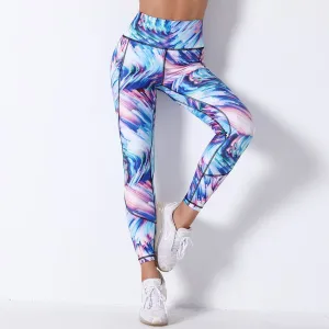 Glo Print Design Leggings