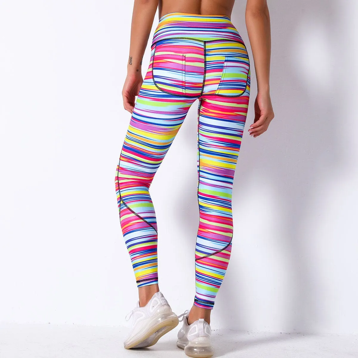 Glo Print Design Leggings