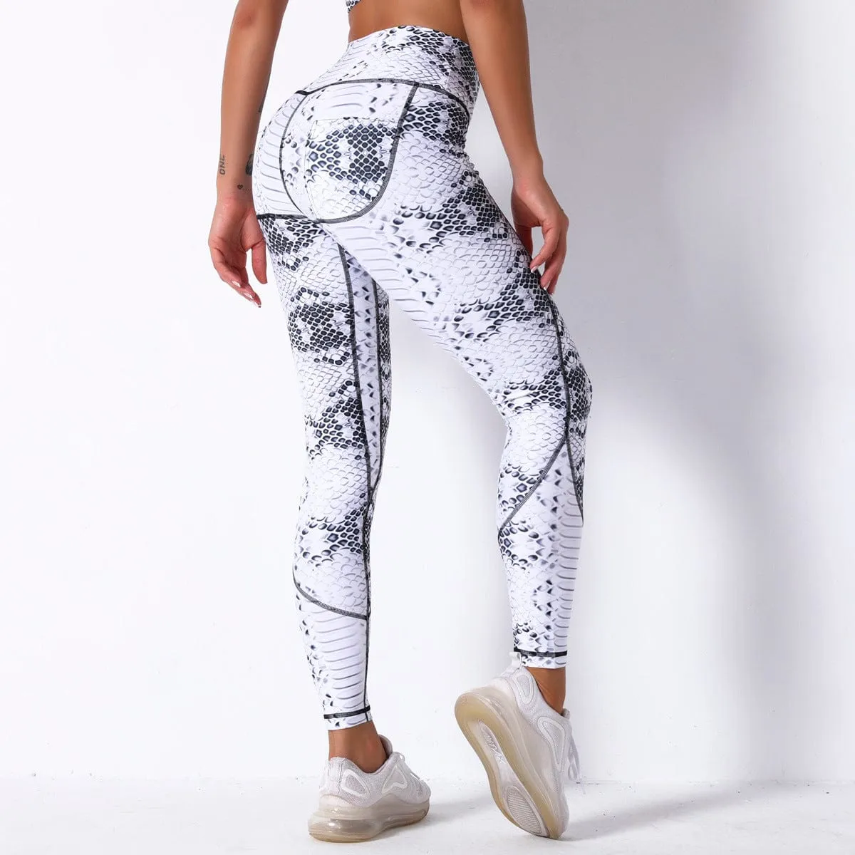 Glo Print Design Leggings