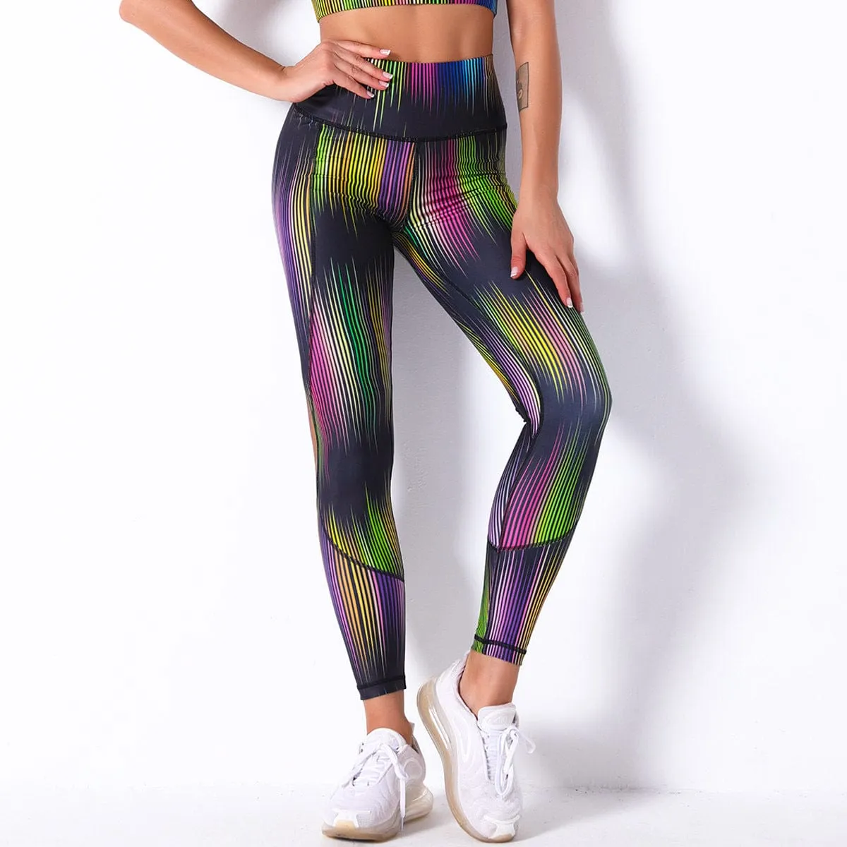 Glo Print Design Leggings