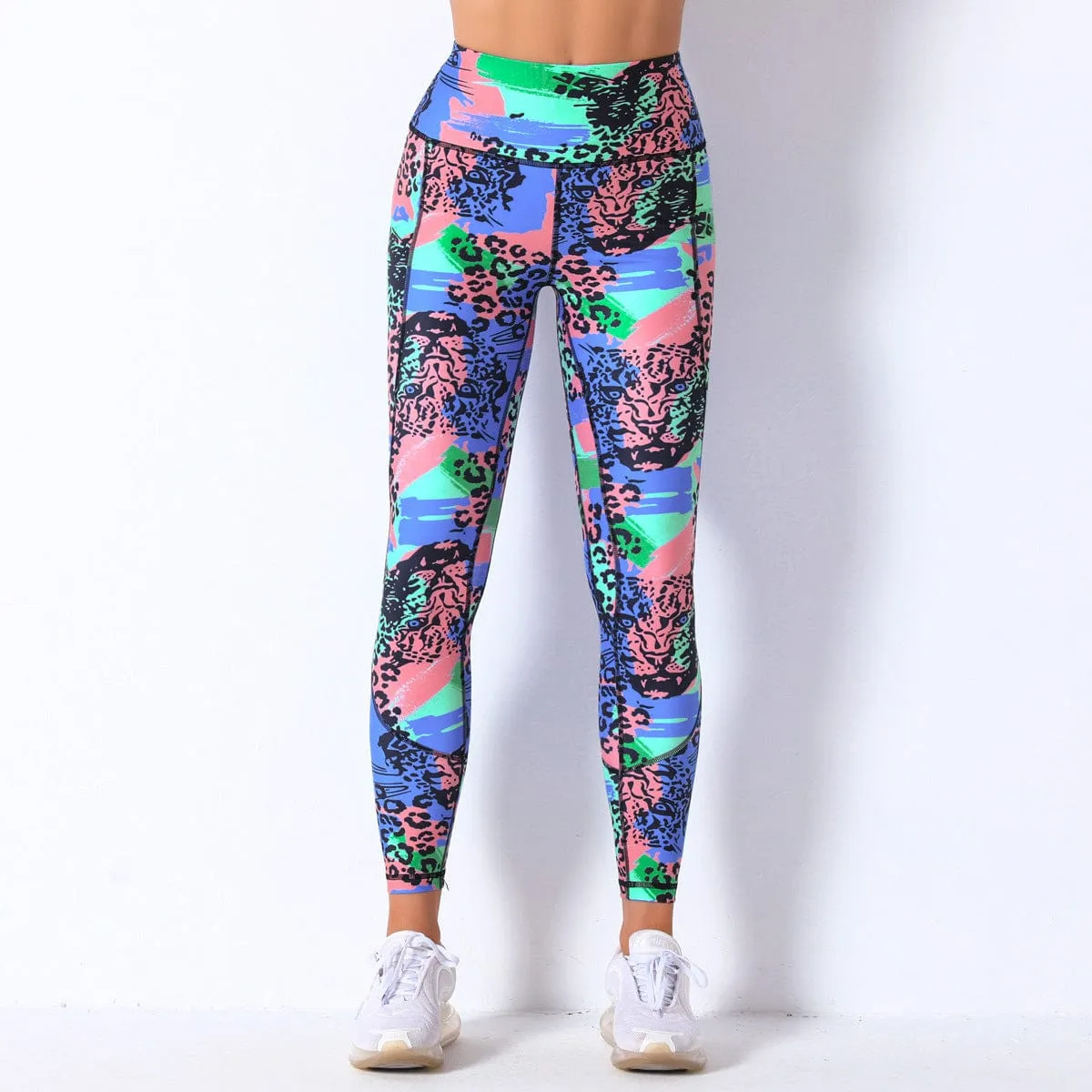 Glo Print Design Leggings